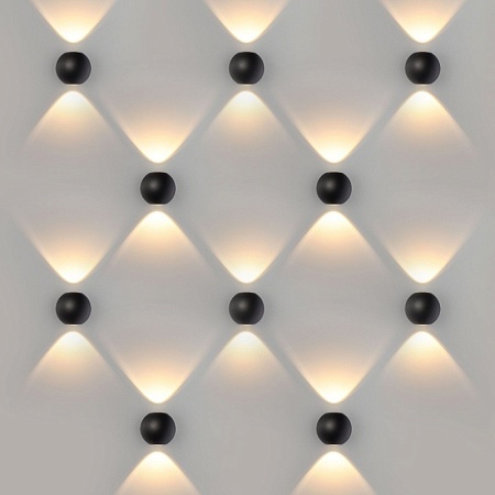 Diver серый уличный настенный светодиодный светильник 1566 TECHNO LED - фото