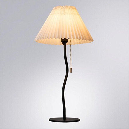 Декоративная настольная лампа Arte Lamp AGATHA A5069LT-1BK - фото