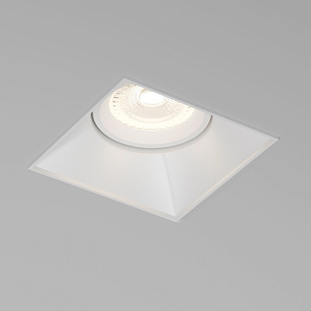 Светильник встраиваемый Renzo белый 25019/01 Elektrostandard - фото