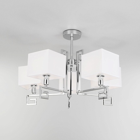 Потолочный светильник Eurosvet 60115/5 хром - фото