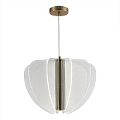 Светильник подвесной ST-Luce Золотистый/Прозрачный LED 1*45W 4000K SL6509.203.01