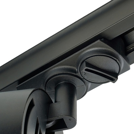 Светильник Feron AL163 трековый однофазный на шинопровод под лампу GX53, черный - фото