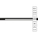 Магнитный трековый светильник Arte Lamp OPTIMA A7285PL-1BK - фото