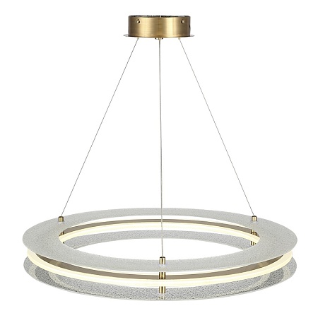 Светильник подвесной ST-Luce золотистый/Прозрачный LED 1*40W 4000K SL6245.203.01 - фото
