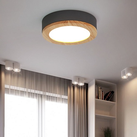 Потолочная Люстра Wudda D40 Красный Imperiumloft 179766-26 - фото