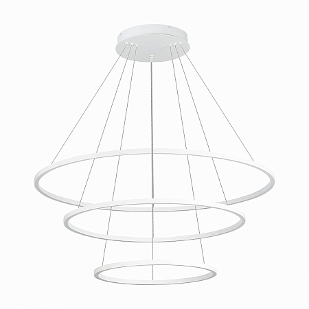 Cветильник подвесной SMART ST-Luce Белый/Белый LED 1*114W 2800-6500K ST605.503.114 - фото