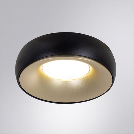 Точечный встраиваемый светильник Arte Lamp HEZE A6666PL-1BK - фото