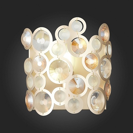 Бра ST-Luce Золотистый/Золотистый, Прозрачный E14 1*60W SL1172.201.01 - фото