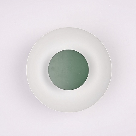 Бра Twirl D25 White/Green Imperiumloft 204159-26 - фото