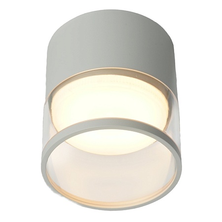 Светильник потолочный Feron HL454 HALO 12W, 230V, GX53, белый - фото