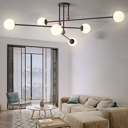 Подвесная Люстра Jesi Gold Imperiumloft 185383-26 - фото