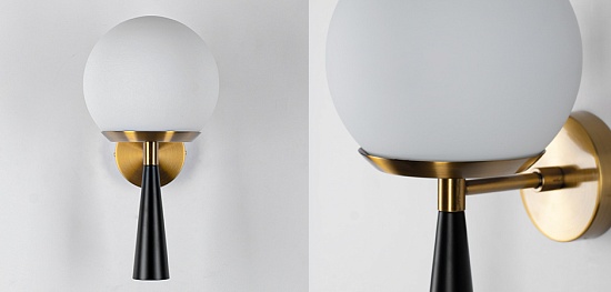 Бра Eclipse Wall Lamp Ginger And Jagger Black Imperiumloft 156989-22 - фото
