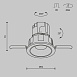 Встраиваемый светильник Technical Wise DL057-7W3K-B - фото