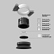 Встраиваемый светильник Technical Round DL058-12W3K-TRS-B - фото