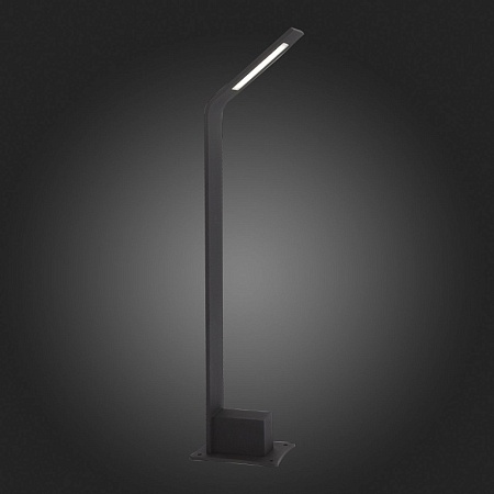 Светильник уличный наземный ST-Luce Черный/Черный LED 1*6W 4000K SL094.405.01 - фото