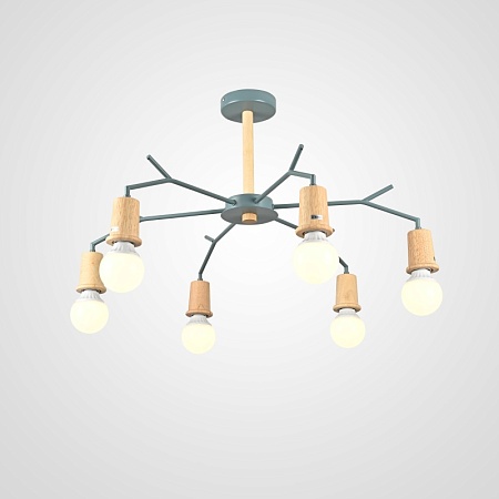 Потолочная Люстра Les Color D80 Blue Imperiumloft 220509-23 - фото