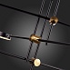 Светильник потолочный ST-Luce Черный, Латунь/Черный LED 6*5W 3000K SL1604.432.06 - фото