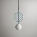Подвесной Светильник Leaf B Голубой Imperiumloft 178146-26 - фото
