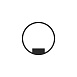 Настенный светильник (бра) Maytoni Rim MOD058WL-L25BK - фото