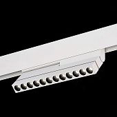 Магнитный трековый светильник Белый LED 1*12W 4000K 500Lm Ra&gt;90 36° IP20 L220xW22xH117 ST805.546.12