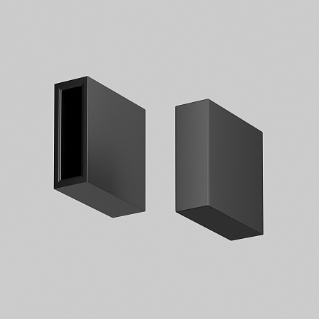 Трековая система Technical гибкая на стену чёрная 300x300x300 TS-Z-300-TR202-1-10W3K-B