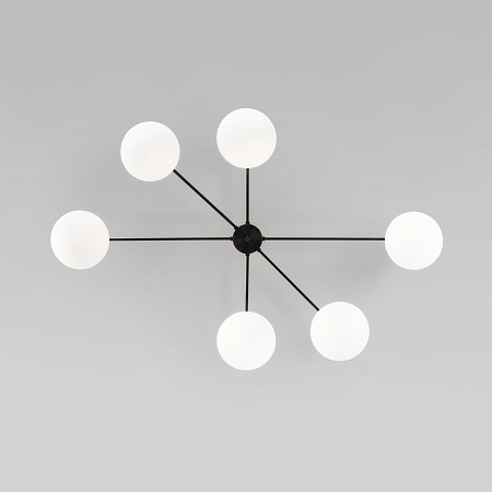 Потолочный светильник Eurosvet 70220/6 черный - фото