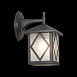 Светильник уличный настенный ST-Luce Черный/Черный, Прозрачный E27 1*60W SL084.411.01 - фото
