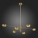 Светильник потолочный ST-Luce Латунь/Латунь LED 6*5W 3000K SL6504.302.06 - фото
