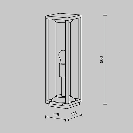 Ландшафтный светильник Outdoor Cell O452FL-01GF1 - фото