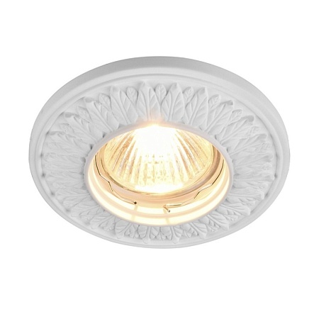 Встраиваемый светильник Maytoni Gyps Classic DL280-1-01-W - фото