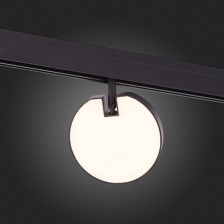 Магнитный трековый светильник Черный LED 1*15W 4000K 760Lm Ra>80 120° IP20 L150xW28xH21 ST359.446.15 - фото