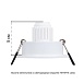Точечный встраиваемый светильник ARTE LAMP A2067PL-1WH - фото