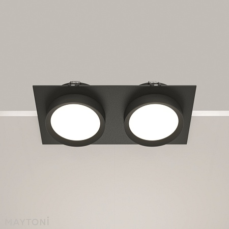 Встраиваемый светильник Technical Hoop DL086-02-GX53-SQ-B - фото