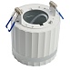Светильник потолочный Feron HL369  Barrel OLYMPUS 12W, 230V, GX53, белый - фото