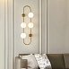 Настенное Бра Hoop Wall H115 Gold Imperiumloft 213736-26 - фото