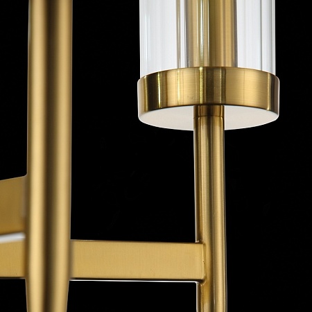 Люстра подвесная ST-Luce Латунь/Латунь, Прозрачный E14 5*60W SL1159.303.05 - фото