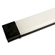 Светильник светодиодный линейный Feron AL5020 IP40 36W 4000K 1200*23*60мм матовый черный - фото