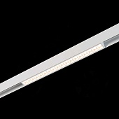 Магнитный трековый светильник Белый LED 1*18W 3000K 1 407Lm Ra&gt;80 36° IP20 L331xW22xH44 ST361.536.18