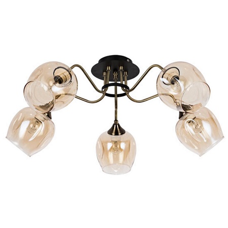 Потолочная люстра Arte Lamp MONICA A3831PL-5AB - фото
