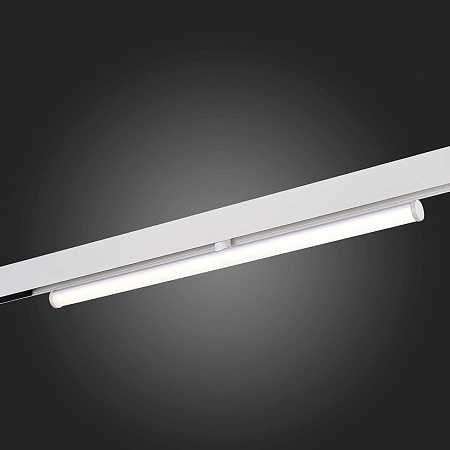 Магнитный трековый светильник Белый LED 1*10W 4000K 1 200Lm Ra>90 120° IP20 L604xW28xH8 ST803.546.10 - фото