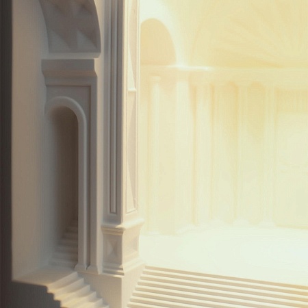 10355A Гипсовый встраиваемый светильник под покраску LOFT IT Antique - фото