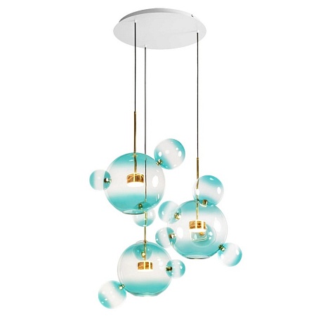 2027-D3 Blue Подвесной светильник LOFT IT Bolle - фото