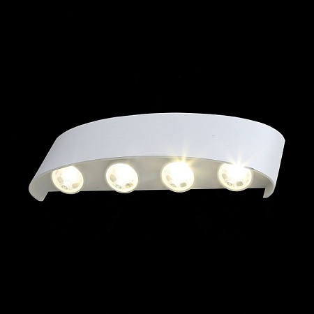Светильник уличный настенный ST-Luce Белый кварцевый LED 8*1W 4000K SL089.501.08 - фото