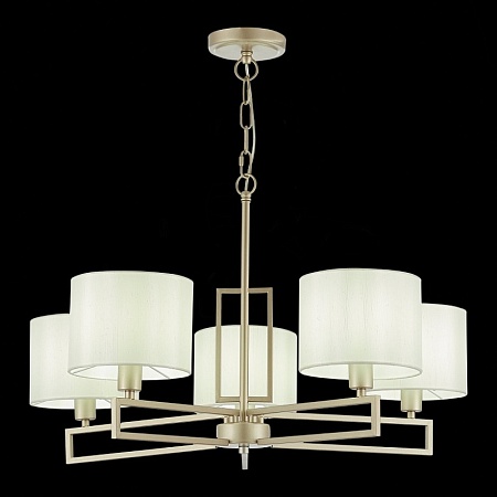 Светильник подвесной Матовое золото/Белый E14 5*40W SLE105803-05 - фото