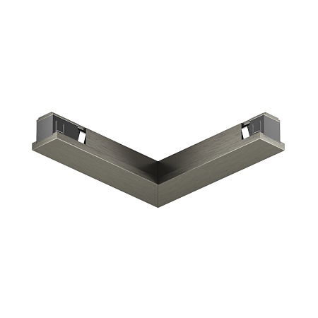 TR5723-DN Электрический коннектор для трека SHINE BASE 90° потолок-потолок, темный никель, алюминий - фото