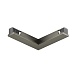 TR5723-DN Электрический коннектор для трека SHINE BASE 90° потолок-потолок, темный никель, алюминий - фото