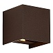 Светильник уличный настенный ST-Luce кортен/кортен LED 1*10W 2700K SL9513.601.01 - фото
