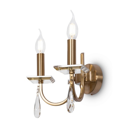 Настенный светильник (бра) Freya Forte FR1006WL-02G - фото