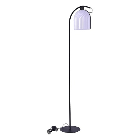 Торшер ST-Luce Черный/Белый E27 LED 1*7W SL1302.405.01 - фото