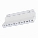 Магнитный трековый светильник белый LED 1*12W 4000K 1 009Lm Ra>80 36° IP20 L219xW22xH10 ST364.546.12 - фото